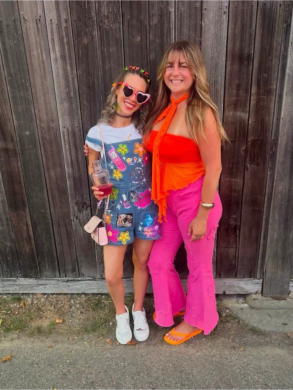 Hilary Duff/Lizzie McGuire-inspired Y2K Denim Romper - Picture 4 of 5